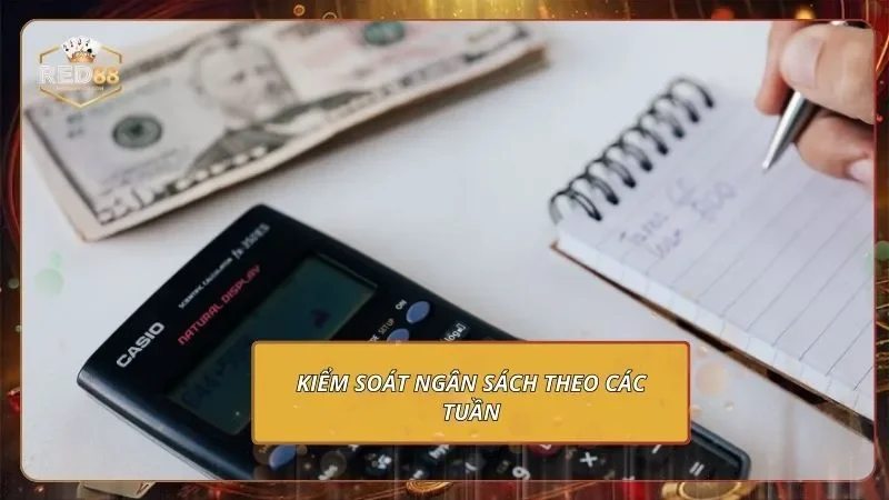 Kiểm soát ngân sách theo các tuần